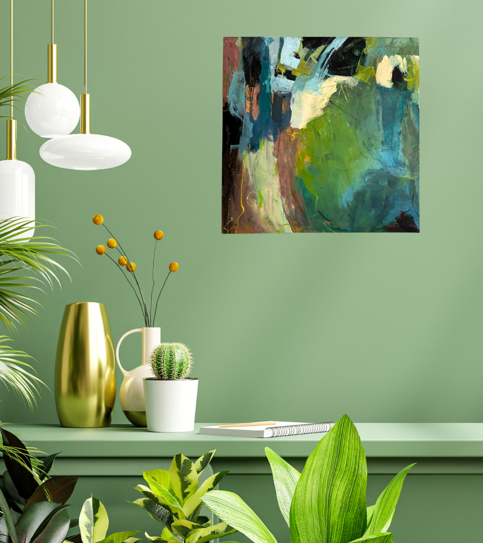 Finding Calm Within - Acrylic Painting on Canvas
