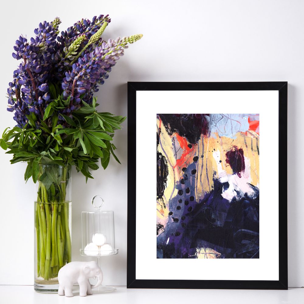 Abstract Art On Paper