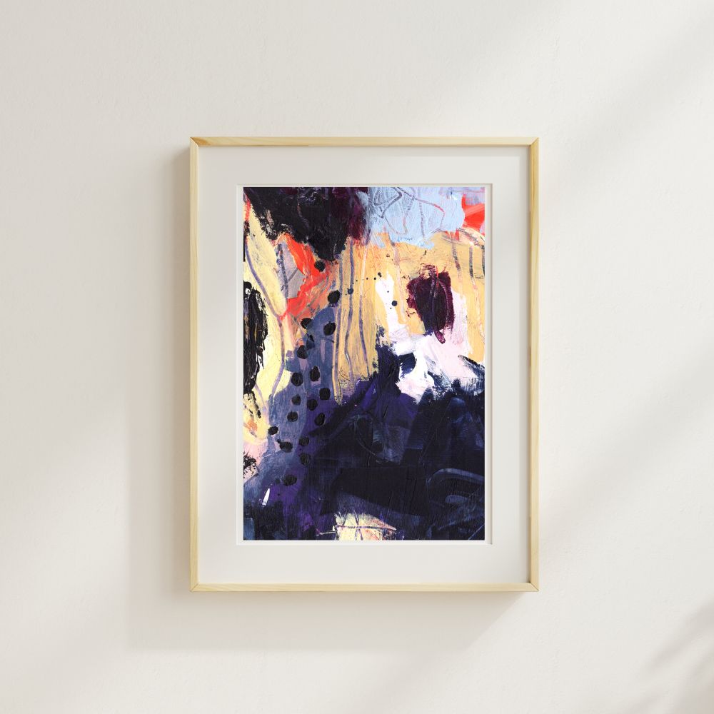 Abstract Art On Paper