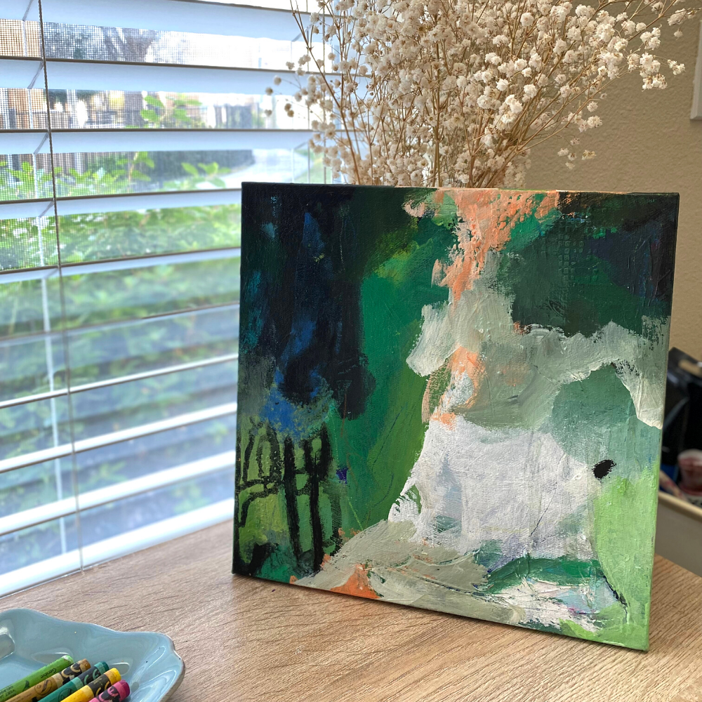 'Flowing Horizons' 10" X 10"
