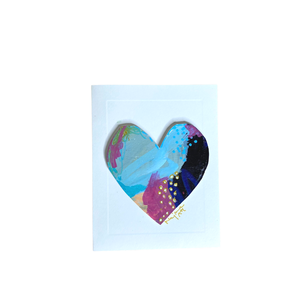 Heart Art Cards | Abstract Original Art