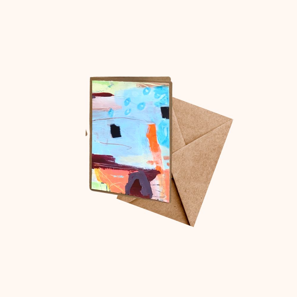 Abstract Expression Greeting Cards