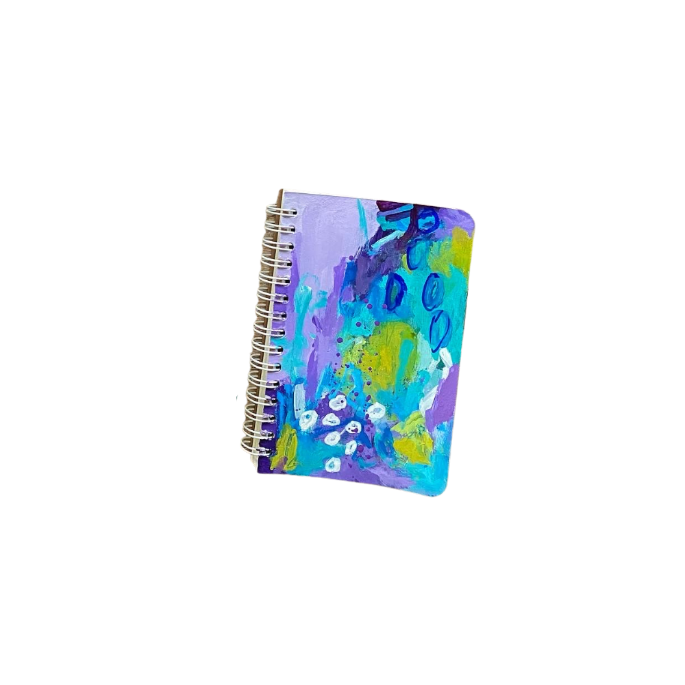 Hand Painted Notebooks - Abstract Original Art