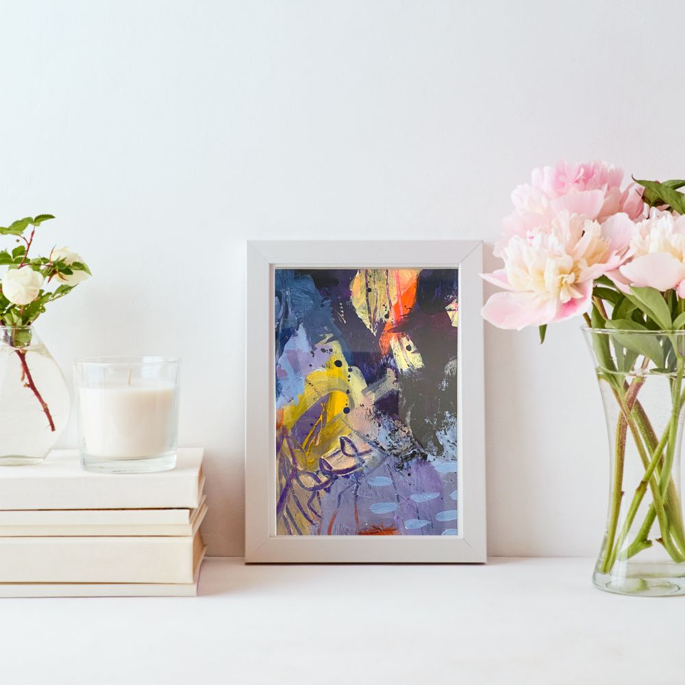 Abstract Original Art On Canvas & Paper – NAJMA MERCHANT ART