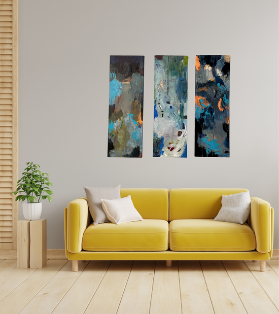 Abstract Merchant Abstract Original Art On Canvas & Paper – NAJMA MERCHANT ART