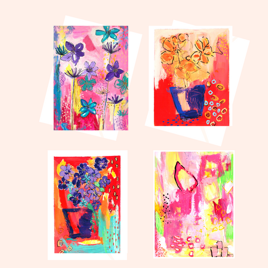 Greeting Cards – Set Of Four