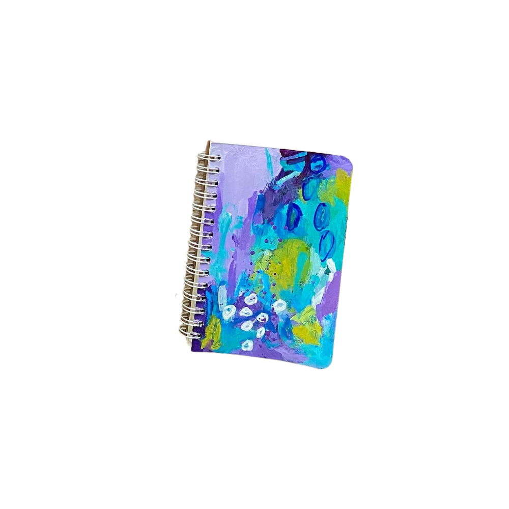 Hand Painted Notebooks  - Abstract Original Art